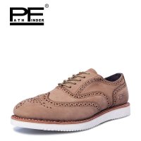 PF 男鞋 英伦潮流鞋 牛皮松糕鞋 布洛克商务休闲鞋 牛津皮鞋