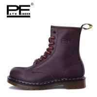 PathFinder PF 新款潮流马丁靴 头层牛皮户外休闲朋克时尚工装靴4802