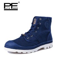PF 帕拉丁春季潮流高帮帆布鞋 朋克时尚布鞋 中性板鞋