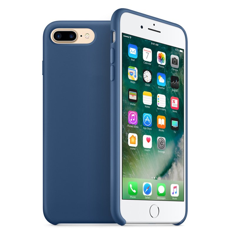 酷猫 苹果7Plus手机壳官方同款液态硅胶外壳保护套 iPhone7 Plus防摔后壳摄像头保护壳商务外壳5.5寸