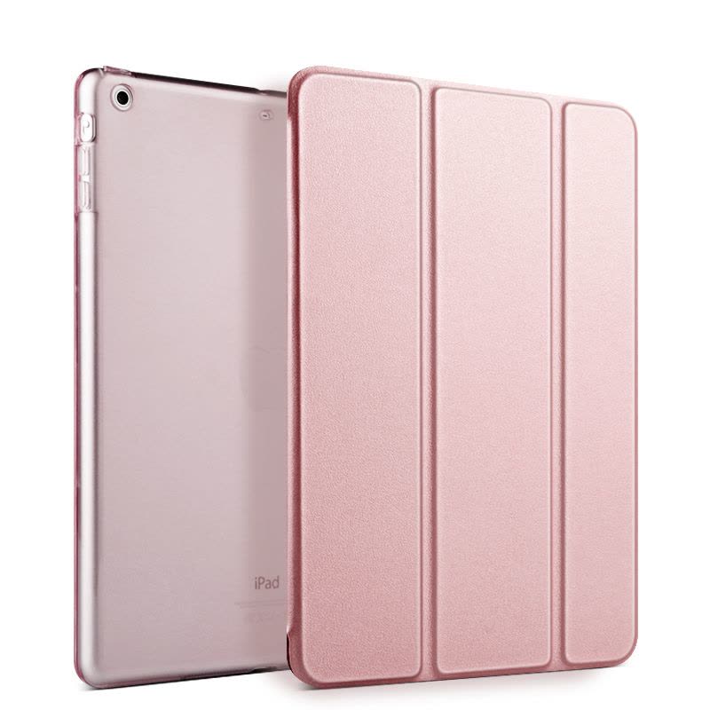 酷猫 新ipad10.2英寸保护套ipad7/8 IPADPro11寸皮套苹果平板56代9.7寸保护壳智能休眠蚕丝纹三折图片