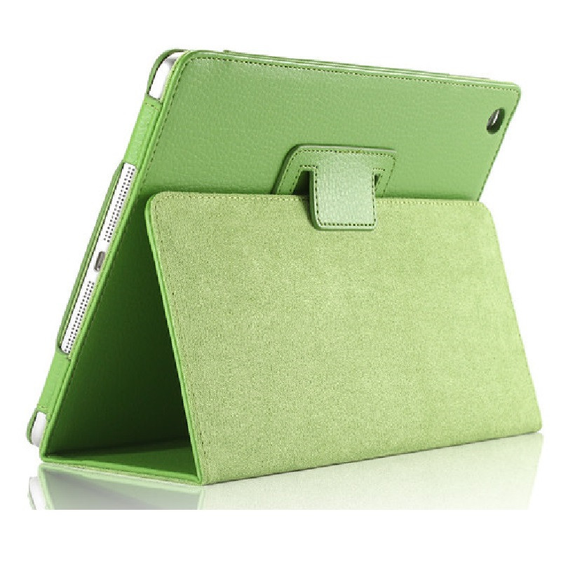 酷猫 iPad9.7/10.2寸保护套 两折支架全包边智能休眠皮套 绿色9.7寸