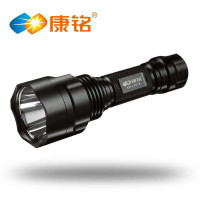 康铭KM-L207A LED充电强光手电 铝合金外壳Q5灯珠全身防水