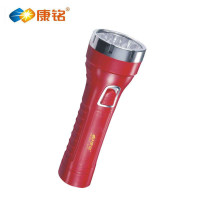 冲冠 康铭KM-8627 LED可充式手电筒现货工程塑料可充电500000小时