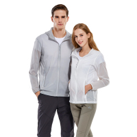 凯仕达K.SHIDA户外防晒衣男女外套透气皮肤衣防晒服运动风衣FQ819001