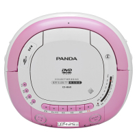 熊猫CD-860复读机 胎教机 CD机 立体声磁带复读机 收录机【红色】