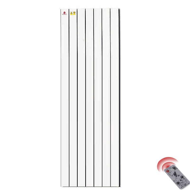 暖煌(Nuanghuang)1400w碳纤维取暖器 竖式壁挂电暖气片家用节能 变频省电墙暖恒温电暖器