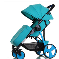 金童百岁 婴儿车 冬夏两用 超轻便折 一键收车 婴儿推车可坐可躺避震儿童伞车单手收车童车