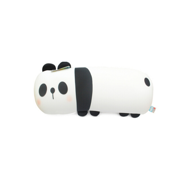 中天乐卡通熊猫纳米泡沫粒子软体抱枕公仔沙发靠垫布娃娃生日礼物长枕头