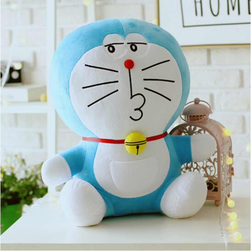 中天乐 正版哆啦a梦蓝胖子公仔叮当猫机器猫毛绒玩具布娃娃生日礼物