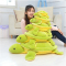 中天乐软体海龟公仔乌龟毛绒玩具抱枕大号靠垫 创意儿童女生生日礼物 绿色