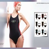 正品FEW飘专业泳衣 环保泳衣超强抗氯儿童/成人专业连体泳衣F2145