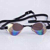 FEW飘专业泳镜 比赛 高档镜框 五彩金属电镀 防雾防紫外线MF5正品