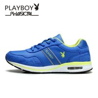 花花公子秋季男士轻便跑步鞋运动休闲鞋潮流气垫鞋英伦板鞋DA55087