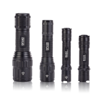 博冠远射LED强光手电筒可充电远射打猎远射充电防水家用铝合金