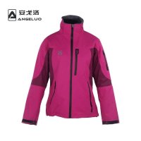 1211安戈洛新款女款户外运动冲锋衣保暖