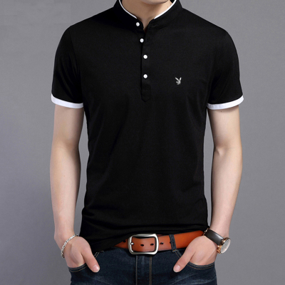 夏季男士短袖t恤 韩版修身半袖T恤男 青年男装上衣POLO衫 PB-8809