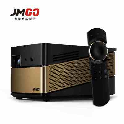 坚果JmGO绚影V8投影机 1080P高清3D家用智能影院 WiFi办公投影仪