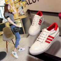 品点新款平底系带休闲女鞋舒适防滑乐福鞋女鞋板鞋