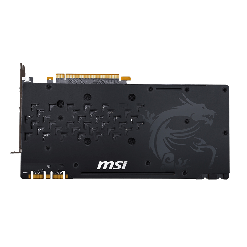 微星 MSI GTX 1080 GAMING X 8G 256BIT GDDR5X PCI-E 3.0显卡