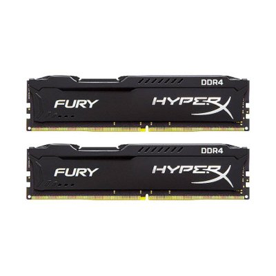 金士顿(Kingston)骇客神条 Fury系列 DDR4 2400 32G (16GBx2) 台式机内存