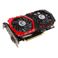 微星 MSI GTX 1050 Ti GAMING X 4G 128BIT GDDR5 PCI-E 3.0 显卡