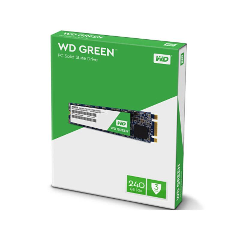 西部数据(WD) Green系列 240G M.2接口 NGFF 固态硬盘(WDS240G1G0B)图片