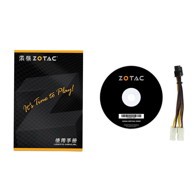 索泰（ZOTAC）Geforce GTX1060-6GD5 霹雳版HB 6G/192bit GDDR5 显卡