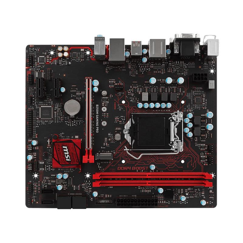微星（MSI）B250M GAMING PRO电竞主板 LGA1151 支持7代CPU处理器 DDR4图片