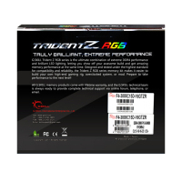 芝奇(G.SKILL) Trident Z RGB系列 幻光戟 DDR4 3000频率 16G (8G×2)套装内存