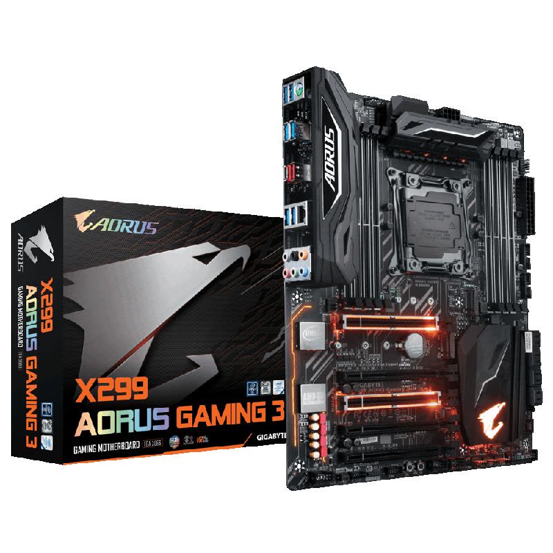 技嘉（GIGABYTE）X299 AORUS Gaming 3 主板 (Intel X299/LGA2066)图片