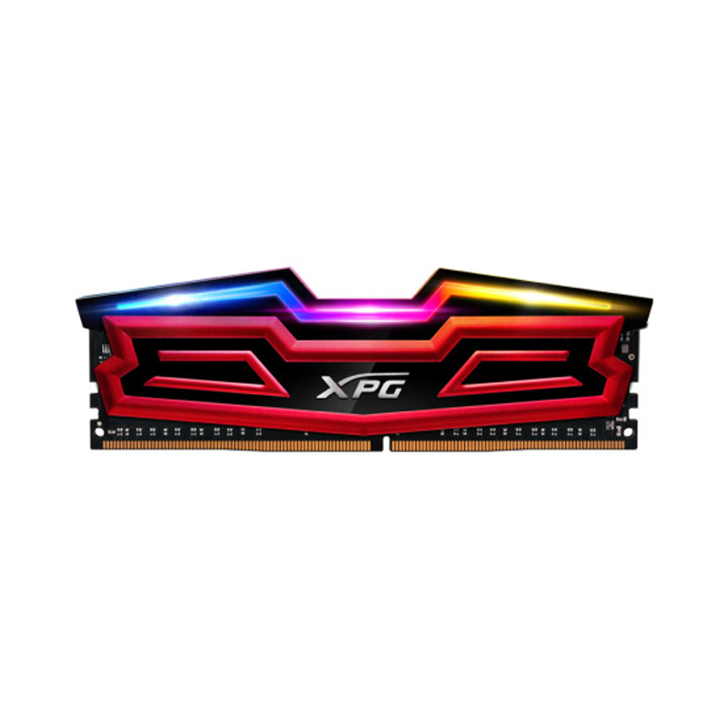 威刚(ADATA) XPG-龙耀系列 DDR4 3000频率 16G(8Gx2)套装 台式机内存(RGB灯条)