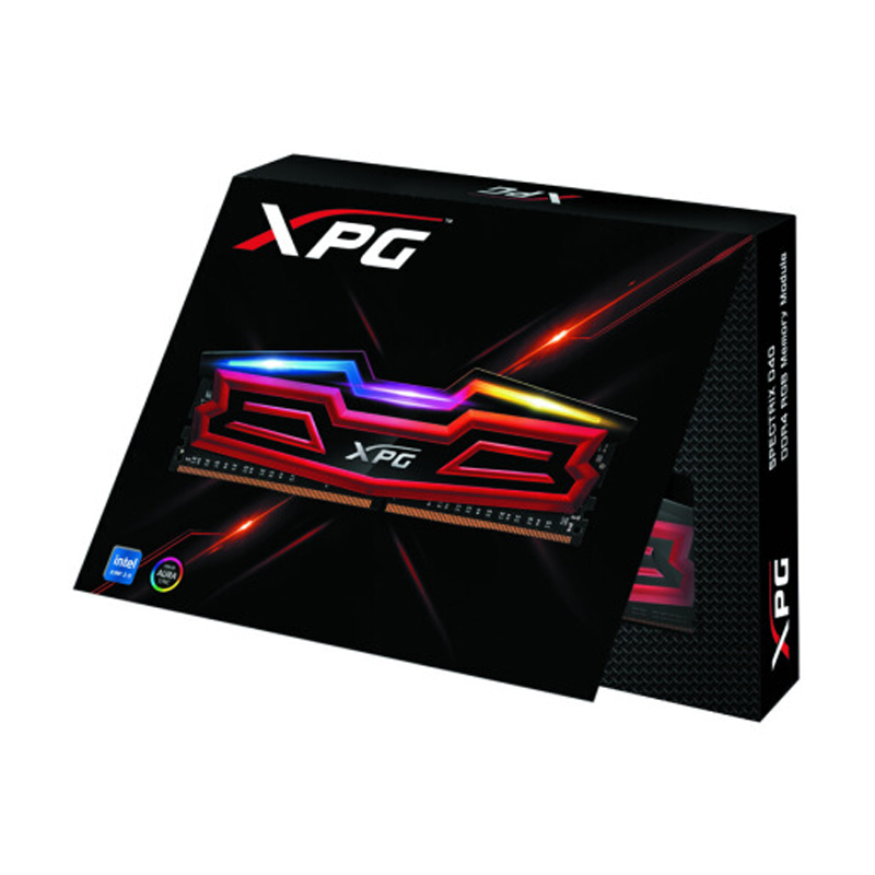 威刚(ADATA) XPG-龙耀系列 DDR4 3000频率 16G(8Gx2)套装 台式机内存(RGB灯条)