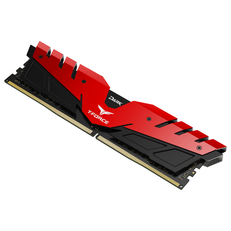 十铨科技 (Team) 冥神系列 DDR4 2400 8GB 台式机内存 红色