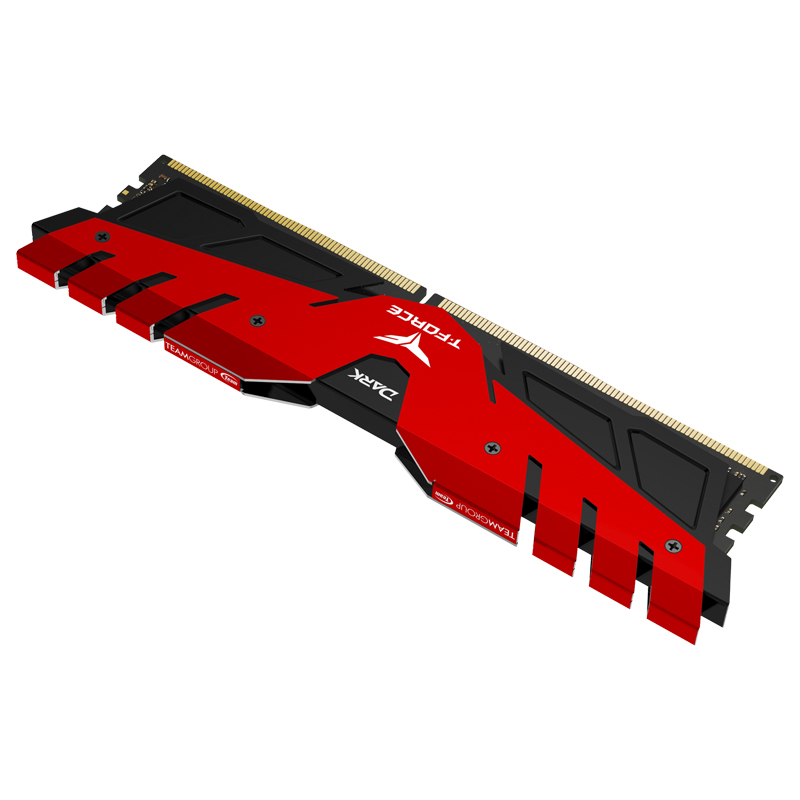 十铨科技 (Team) 冥神系列 DDR4 2400 8GB 台式机内存 红色