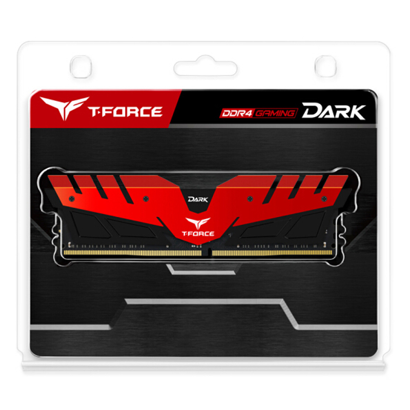 十铨科技 (Team) 冥神系列 DDR4 2400 8GB 台式机内存 红色