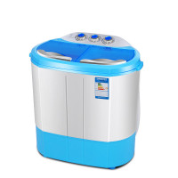 AOSMA XPB22-1288S 2.2公斤双桶双缸洗衣机 半自动迷你 可洗可脱消毒款 魅力蓝