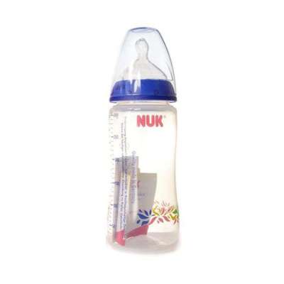 NUK150MLPP新型宽口彩色奶瓶带1号硅嘴