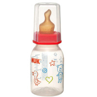 NUK110mlPP彩色奶瓶(带1号乳胶中圆孔奶嘴)