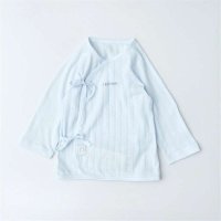 英氏内衣春夏款纯棉提花内衣134589长袖和袍上衣