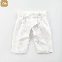 英氏内衣春夏款133945婴儿纱布内衣开裆裤长裤