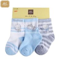 英氏正品 NA41110-63-3宝宝袜子 四季童袜三双装