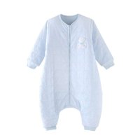 英氏正品14秋冬款床品 新生儿纯棉保暖防踢分脚睡袋144006/144005