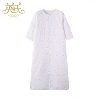 英氏正品春夏款睡袋 婴幼儿纯棉纱布睡袋 防踢被大睡袋154143/154142