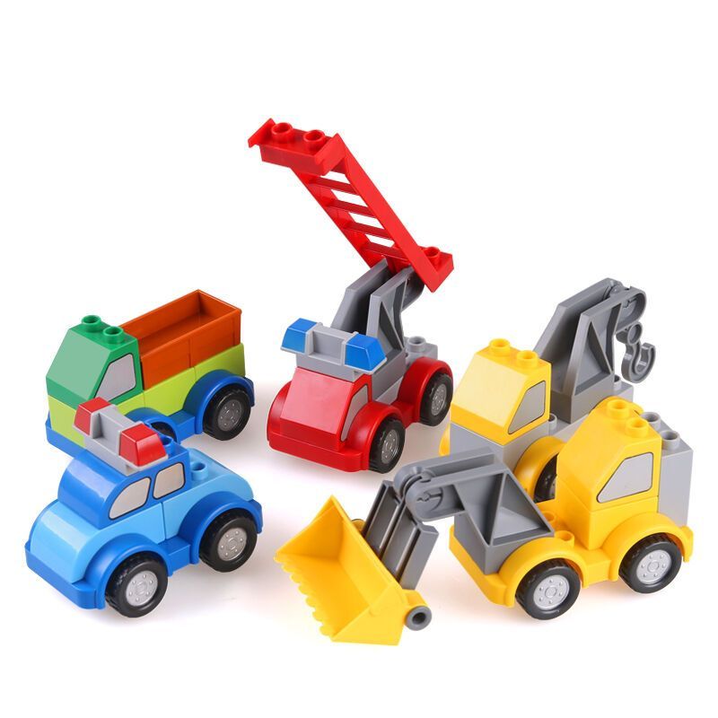 纽奇(nukied)拼插玩具 纽奇 大颗粒拼装积木塑料拼插早教智力儿童玩具