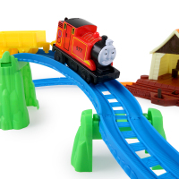 勾勾手 玩具车 儿童玩具电动轨道托马斯小火车男孩益智玩具套装 百变奇趣轨道车(中）