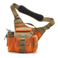 MAXGEAR马盖先 超级鞍袋 男女战术单肩斜挎包 军迷出游户外运动尼龙鞍包