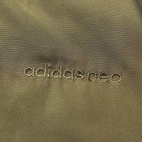 adidas阿迪达斯NEO女装外套夹克新款连帽长风衣运动服AZ0012