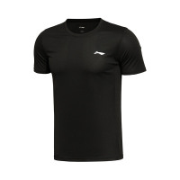 李宁新款男装跑步系列短袖运动T恤运动服ATSL053