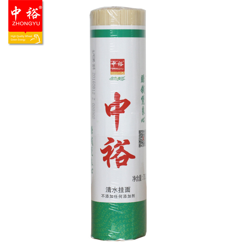 中裕zhongyu清水挂面750g